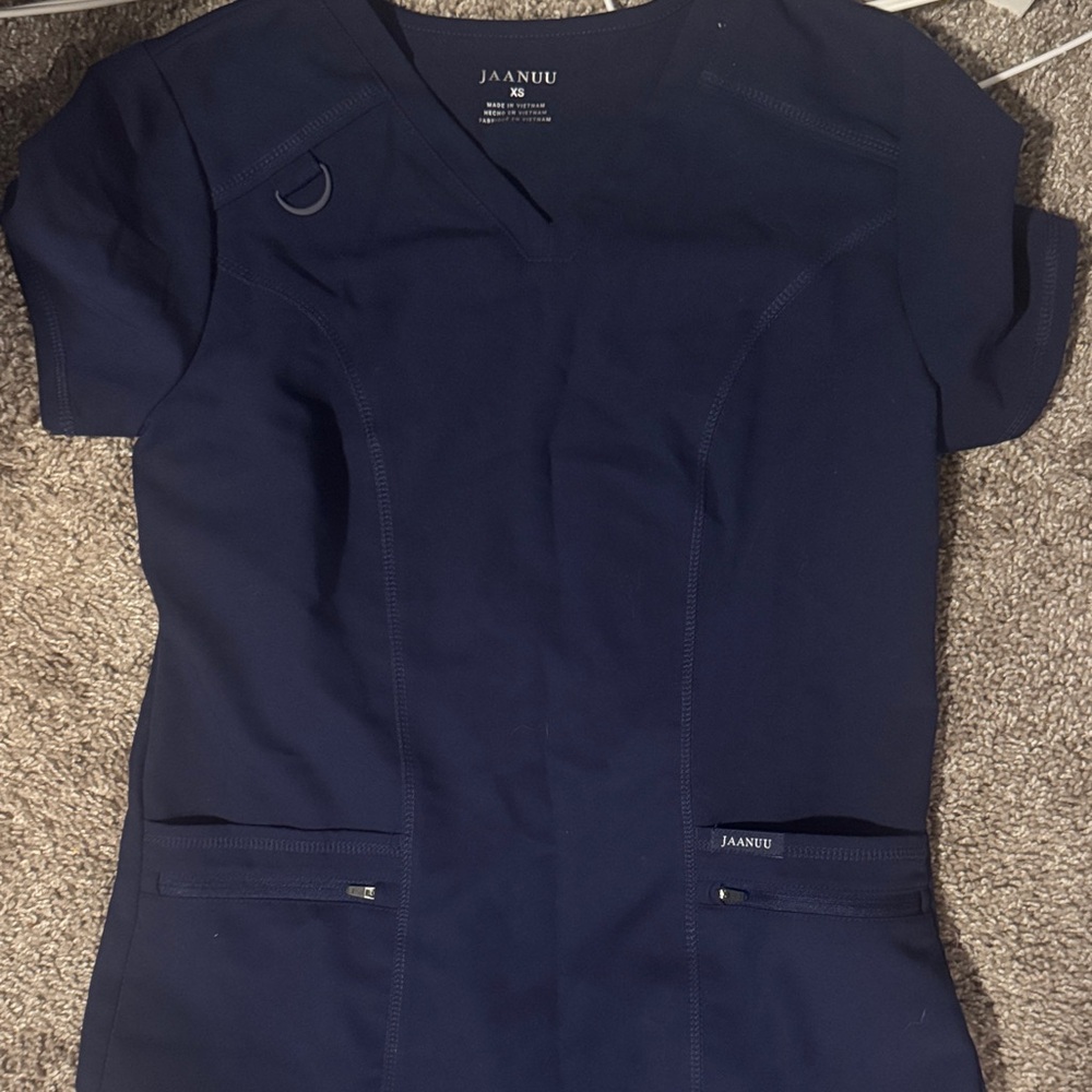 Jaanuu Women's Dark Blue Set Xs top small bottom like new
